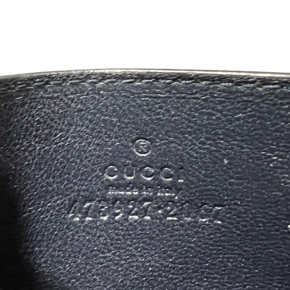 Gucci Monogram Leather Card Holder Wallet - Picture 3 of 5